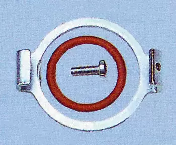 Replacement sealing plate with O-ring for Truma heaters