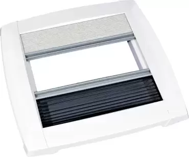 Replacement darkening and interior mosquito net for MPK skylights for caravans, motorhomes and campers.
