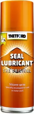 Thetford multipurpose silicone lubricant for toilet joints, closures, hinges, caravans, motorhomes and camper vans.