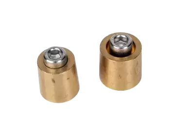 Battery terminal adapter with 8 metric screw.