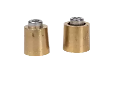 Battery terminal adapter with 8 metric screw.