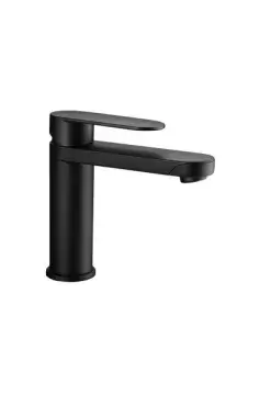 Black single-lever faucet with micro contacts for submerged water pumps in caravans, motorhomes and campers.
