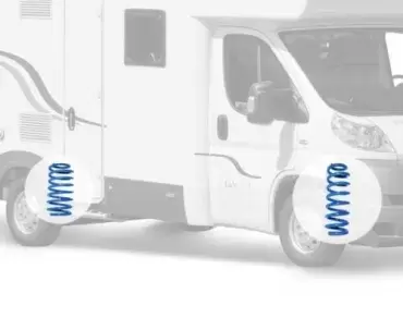 Reinforced springs front suspension Fiat Ducato, Peugeot Boxer, Citroen Jumper X230/244 motorhome HEAVY MODEL.