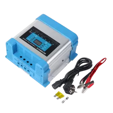 20AH battery charger for Lithium, Acid, Gel and AGM batteries for caravans, motorhomes and campers.