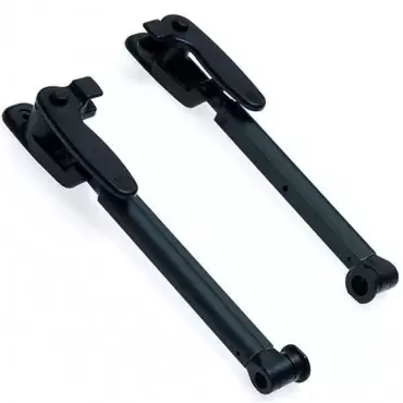 Replacement set of Dometic S4/S5 window arms 300 mm black plastic. Ref. SA104