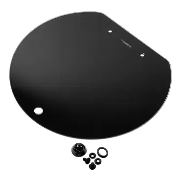 Replacement glass lid for Dometic kitchen/sink in caravans, motorhomes and campers.