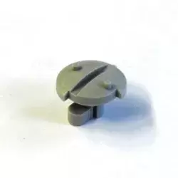 Clip to fix the exterior grille of gray Dometic refrigerators. Ref. 295176695