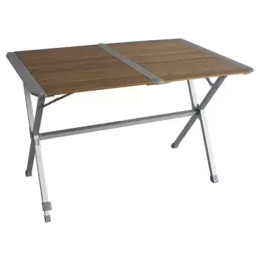 Midland 4-person bamboo table for caravans, motorhomes and campers