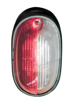 Marker light with bulb for motorhome and caravan