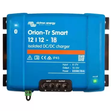 Booster Victron Energy Orion-Tr Smart Isolated DC_DC Charger 12/12-18AH, motorhomes and campers.