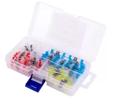  Case of 50 junction tubes insulated with tin and heat shrinkable.