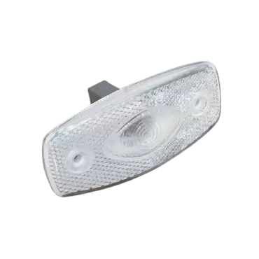 White front clearance light for motorhome, caravan and camper