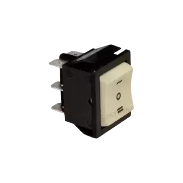 Bipolar IO-II rocker switch for caravan, motorhome and camper