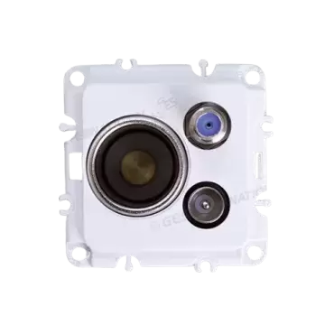 White television multi-socket 