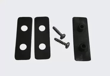 Replacement kit for polyplastic arms and closures for caravan, motorhome and camper