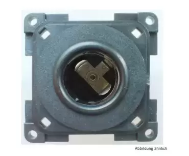 Berker line recessed 12 volt 10A socket for caravan, motorhome and camper