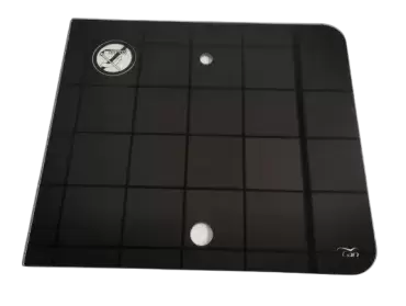 Replacement right lid for 2-burner kitchen and sink Can FL1401 for caravans, motorhomes and camper later model 2018