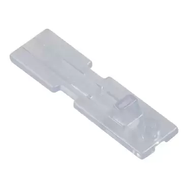 Replacement sliding slider for refrigerator grille for motorhome, caravan and camper