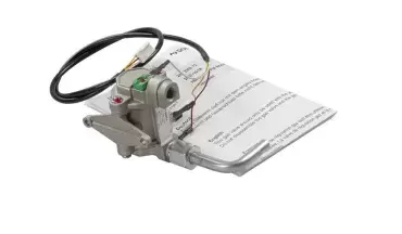 Gas valve with connection for Dometic refrigerators for motorhomes, caravans and campers