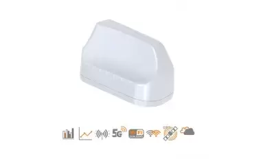 MIMO POYNTING 5 in 1 High Performance Antenna, White, 2x LTE/5, 410-3800, 2x 2.4.5 GHz WiFi, GPS for caravans, motorhomes and campers.