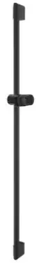 Black 650 mm shower wall bar for caravans, motorhomes and campers.