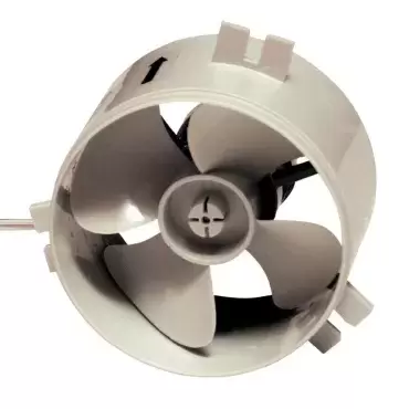 12V smoke extractor for caravan, motorhome and camper kitchens.