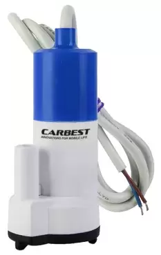Submersible water pump 12V- 16L/min. for caravans, motorhomes and campers.