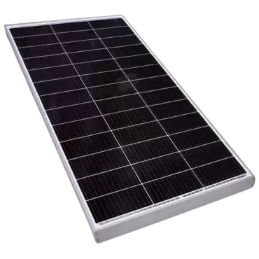 200W Extra monocrystalline solar panel with integrated supports, 1435x670x44 mm, caravans, motorhomes and campers.