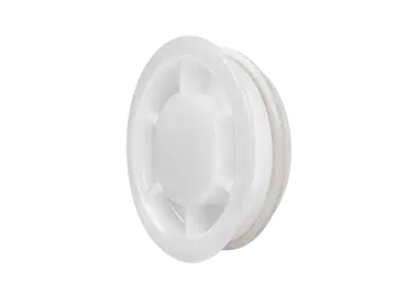 Replacement cap for 120 mm water tanks in caravans, motorhomes and campers.
