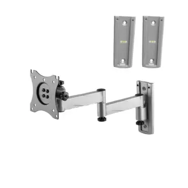 Emmits multi-position TV mount with double support and multi-lock for caravans, motorhomes and campers.