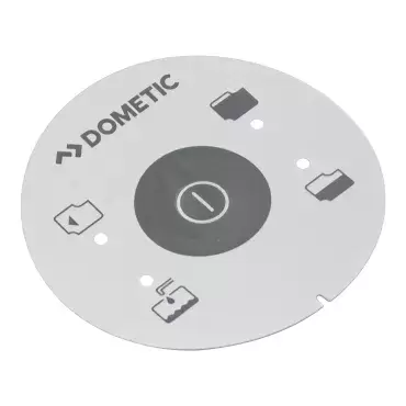 Dometic toilet control panel indicator for motorhome, caravan and camper