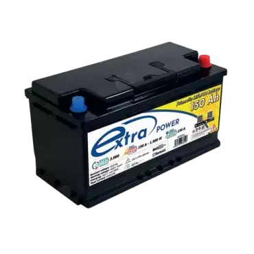 ExtraPower L5 150AH LiFePo4 battery for motorhomes and campers.