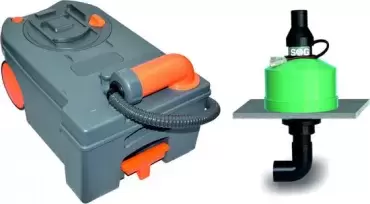 Sog II type F ventilation for Thetford C250 and C260 cassettes in motorhomes and campers.