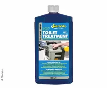 Toilet Treatment, eliminating odours from the black and grey water tanks of caravans, motorhomes and campers.