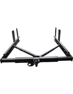 Hitch ball for Ford Transit 2014> Goldschmitt WITH chassis extension and pre-installation of MOTORCYCLE RACKS for motorhomes and campers.