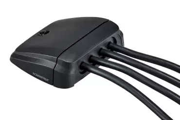 SCANSTRUT BLACK LARGE cable gland for solar installations and other applications in motorhomes, campers, boats and 4x4 overland vehicles.
