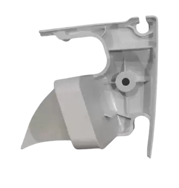 Replacement right cover for Dometic PW1100 caravan and motorhome awnings. White.