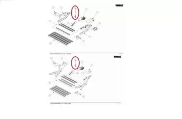 Replacement gear screw motor shaft for Thule electric step for motorhome, caravan and camper