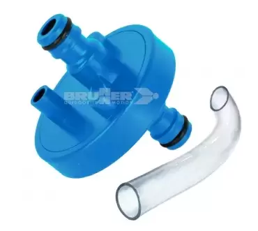 Quick connect filler cap with 3 tabs for motorhome, caravan and camper