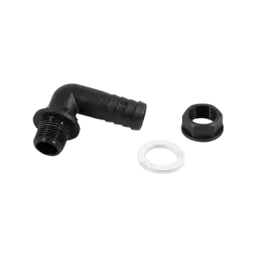 Curved connection for water tank 20 mm F1/2". Rac.RAC50302