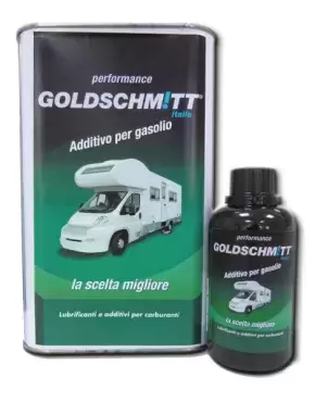 Goldschm¡tt diesel additive especially for motorhomes, campers and 4x4 overland.