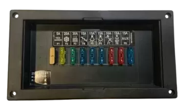 NORDELETTRONICA control unit replacement from NE185 to NE355 model for motorhomes and campers.