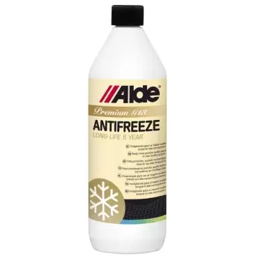Alde 1-litre premium glycol antifreeze for motorhome heaters.