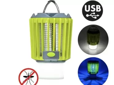 Mosquito repellent lantern with rechargeable lithium battery, camping, caravanning, camper, 4x4 overland.