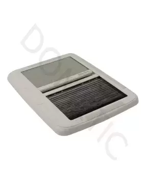 Replacement interior frame for Midi Heki 700x500 skylights for motorhomes, caravans, and campers.