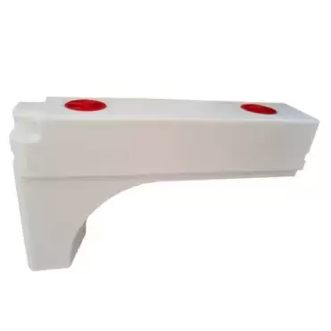 100-liter auxiliary camper tank for wheel arches with 2 caps.