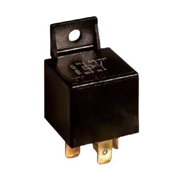 12V relay with a 40A switching contact capacity for multiple applications.