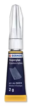 BERNER Medium density universal cyanoacrylate fast glue in 2G.