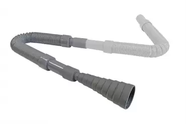 Wastewater or gray water hose + funnel-type adapter for caravans, motorhomes and campers.