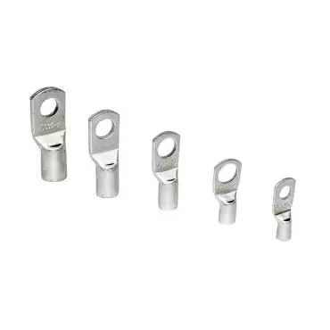 Metal terminal for 25mm cable with 8.4mm screw hole.
